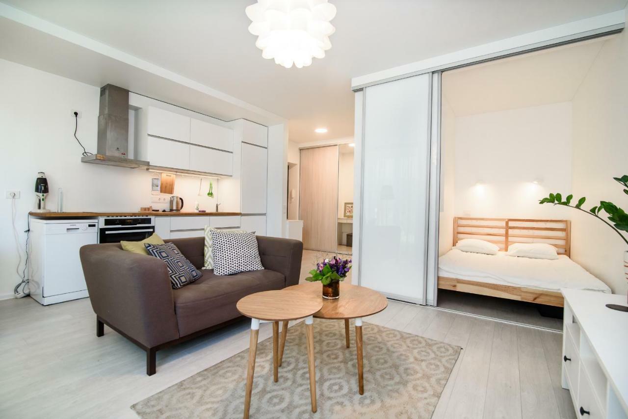 #Stayhere - Comfy & Stylish Studio With Green Patio Close To Old Town VNO Eksteriør billede