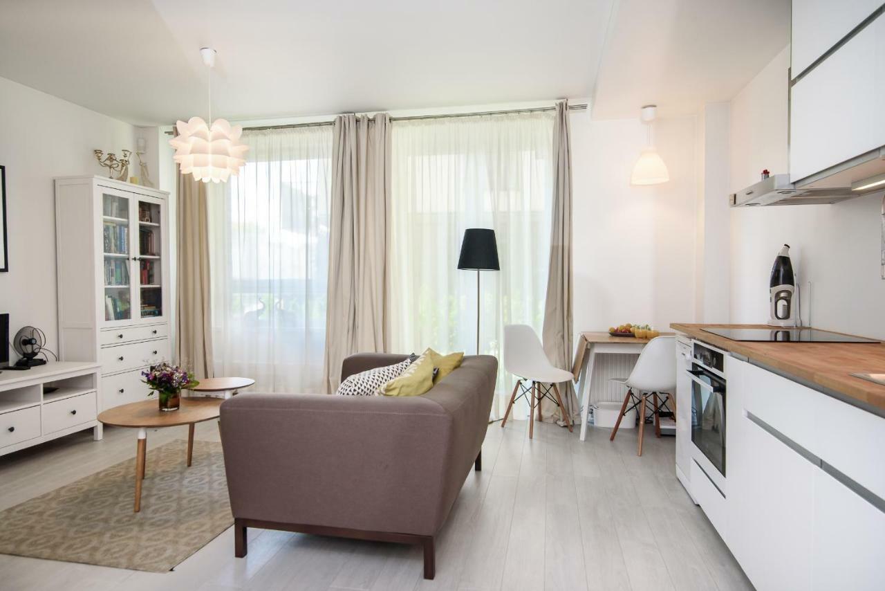 #Stayhere - Comfy & Stylish Studio With Green Patio Close To Old Town VNO Eksteriør billede