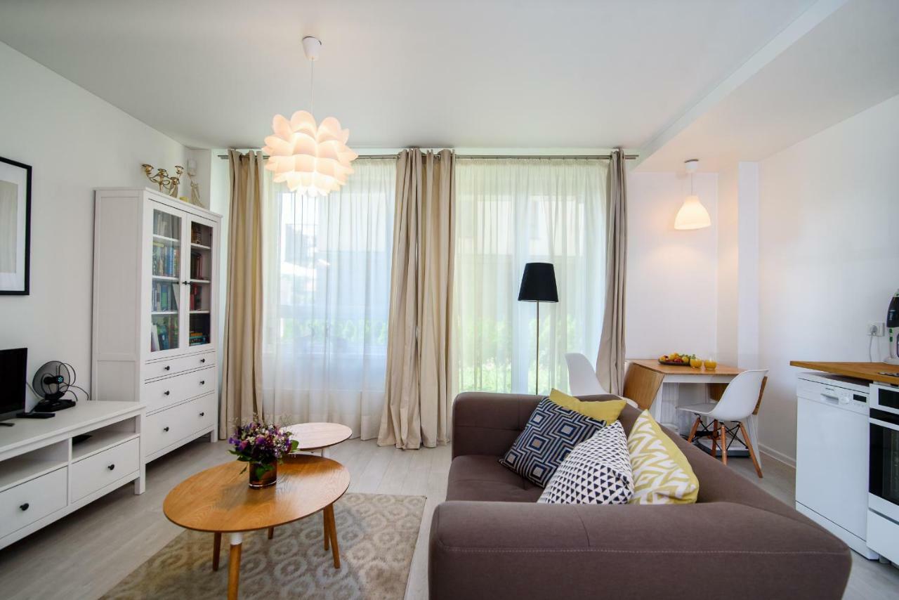 #Stayhere - Comfy & Stylish Studio With Green Patio Close To Old Town VNO Eksteriør billede