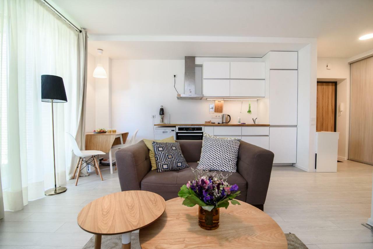 #Stayhere - Comfy & Stylish Studio With Green Patio Close To Old Town VNO Eksteriør billede