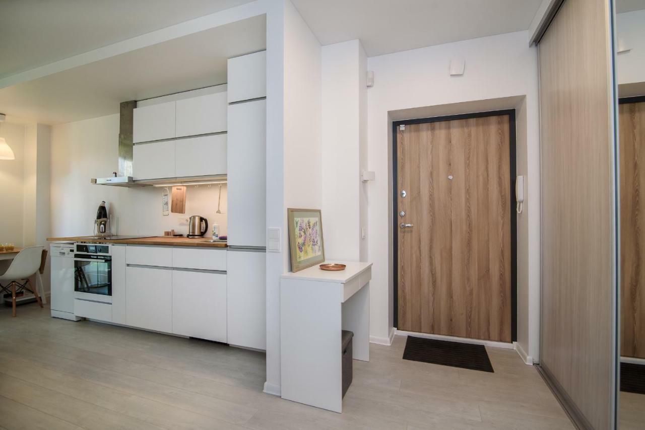 #Stayhere - Comfy & Stylish Studio With Green Patio Close To Old Town VNO Eksteriør billede